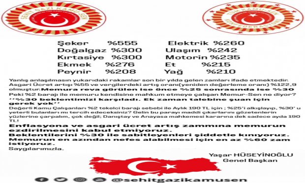 YÜZDE 30 KABUL EDİLEMEZ